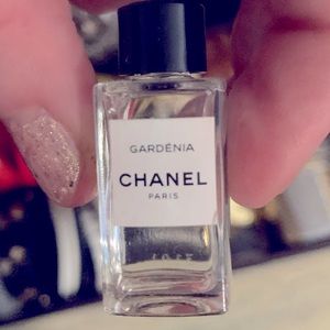 Chanel gardenia mini perfume travel bottle